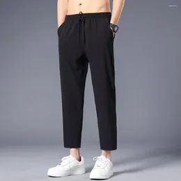 Men's Pants Mens Sweatpants Stretch Active Track Joggers Pockets Gym Workout Trousers Casual Jogging Fitness Sport