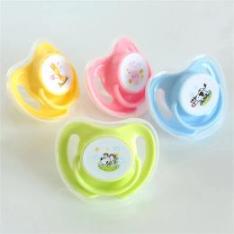 Cartoon Animal Design Pacifier Soother for Baby Teether Safety Food Grade Silicone Infant Snoothing Nipple Newborn Accessories LL