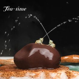 Water Spray Frog Tea Pet Yixing Purple Sand Tea Pet Water Spray Frog Cute Tea Set Ornaments Tea Set Accessories Ornaments Gifts 240110