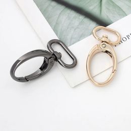10-50Pcs Bag Strap Leather Buckles Swivel Metal Snap Hooks Bag Dog Chain Lobster Clasp Diy Hardware Luggage Accessories 240110