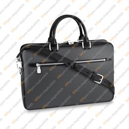 Men Fashion Casual Designe Luxury Porte Documents Bag Business Bag Briefcase Travel Bag Computer Bag Duffel Bag TOTE Handbag TOP Mirror Quality N50200 Purse Pouch