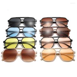 Sunglasses Vintage Square Women Retro Brand Mirror Sun Glasses Female Black Orange Fashion Candy Colors Feminino