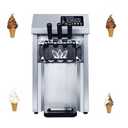 Commercial Desktop Hard Soft Serve Ice Cream Machine Vending Is Cold Fast And Power Saving Sweet Cone Makers