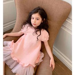 "Adorable Summer Fashion Toddler Girls Dress Baby Girl Lace Princess Dress for Kids, Perfect for Birthday Parties and Special Occasions"