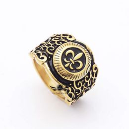 Designer CH Cross Chromes Brand Ring for Men Unisex Fashion Pattern Men's Titanium Steel Gold Heart Jewellery Classic Rings Lover Gifts New 2024 Free Shipping V06B