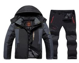 Skiing Jackets 2021 Men039s Ski Suit Brands Windproof Waterproof Thicken Warm Snow Coat Winter And Snowboarding Jacket Pants Se6068639