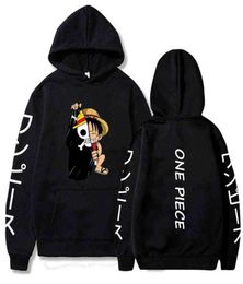 Anime One Piece Luffy Unisex Hip Hop Hoodie Women Manga Sweatshirts Boy Girl Clothes H12273438268