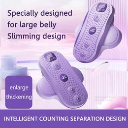 Waist Twisting Disc Waist Sports Turntable Split Type Foot Massage Waist Exercise Twisting Boards for Muscle Relaxation 240111