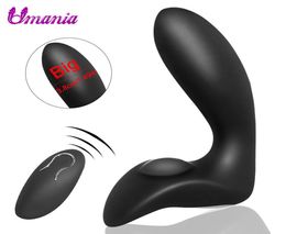 Prostate Massager vibrator Wireless Remote Control Vibrating Anal Plug Butt Plugs Sex Toys Adults Masturbator For Men C190105014581276