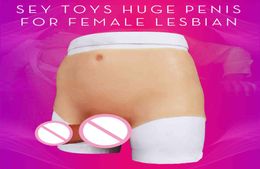 EYUNG Dildo Panties Huge Long 15CM Realistic Penis for Female Strapon Dildos Panty Sex Toys for Lesbian Women Dick Masturbation Y27740023