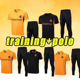 23/24 Sport Club Internacional soccer tracksuits 2023 Home red EDENILSON WANDERSON TAISON V.CUESTA R. DOURADO WESLEY D'Alessandro Short Sleeve Training Polo 2024