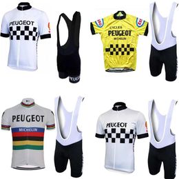 Sets 2021 New Team peugeot Cycling Jersey Customised Road Mountain Race Top max storm