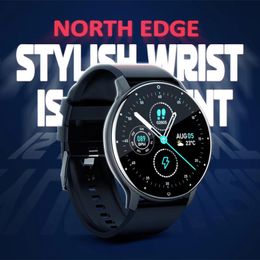 Devices NORTH EDGE Mens Smart Watch Activity Tracker Heart Rate Blood Pressure Monitor Women Smartwatches New Clock For Android IOS 2022