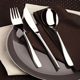 Flatware Sets Dinnerware 36 Pcs Stainless Steel Tableware Cutlery Set Vintage Quality LNIFE Fork Dining Dinner Set190C