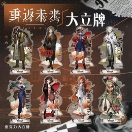 Keychains Anime Reverse:1999 Double Sided Acrylic Stand Model Figures Regulus Sotheby Sonetto Lilya Druvis Desk Display Collect Prop Gifts