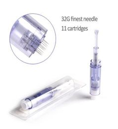 Derma pen Microneedle tips 11 needle NovenXL cartridges fits Dermapen 2 Goldpen DR dermic Skin Care Lighten Whitening 25pcsset5309135