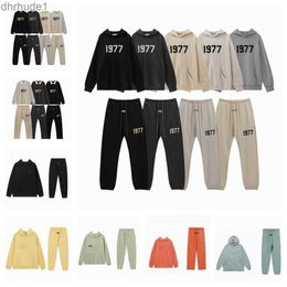 New Designer Sportswears for Couples Ess Tracksuits Sweatshirts Set Pullovers Hoodie Winter Oversized Jumpers Street Clothing IWVP