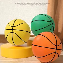 Mute Bouncy Ball Indoor Silent Basketball Baby Sensory Toys Foam Silent Playground Football Children Development Game Soft Balls 240111