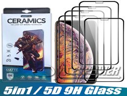 Full Cover Screen Protector Tempered Glass for Iphone 13 Mini 12 Pro Max 11 X XS XR SE with Package3386976