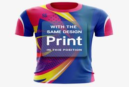 Mens Tennis Shirts Badminton TShirts Women Table Tennis Clothing Breathable Jersey Quick Dry Sports Tops Can Custom8606473