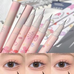 Beige Brown Lying Silkworm Pen Makeup Highlight Eye Shadow Pink Diamond High Gloss Colored Ultrafine Liquid Eyeliner Pencil 240111