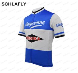 1972 Magicreme belgian team cycling jersey short sleeve bike wear jersey road clothing bicycle clothes schlafly4687712