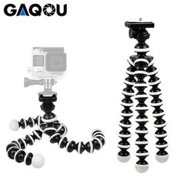 Monopods GAQOU M L Size Flexible Tripod Stand Mini Gorillapod Monopod Octopus Tripods for Gopro Digital Camera Canon Nikon Mobile Phone