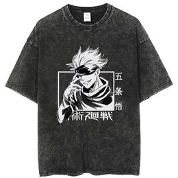 Dress Mens Tshirts Anime Cosplay Haikyuu Undefined Vintage Haruku Washed Men Fashion Shirts Woman Shirt Oversize Ee Cotton Tops 197