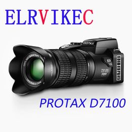 Accessories Elrvikec Hd Digital Camera Protax D7100 33million Pixel Auto Focus Professional Slr Video Camera 24x Optical Zoom Three Lens