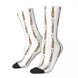 Men's Socks Rainbow Oboe Reed Harajuku Sweat Absorbing Stockings All Season Long Accessories For Man's Woman's Christmas Gifts