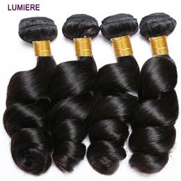 840 Inchs Loose Wave Bundles Brazilian Human Hair Weave 134 Deal Top Quality Wholeasle 240110