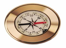 NH Traditional Compass Copper Metal Shell Direction Guide Antique Camping Hiking Round9206004