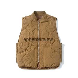 Gilet da uomo leggibili colletto alla coreana V uomo autunno inverno caldo senza maniche Jaet gilet uomo V cappotti casual Mensephemeralew