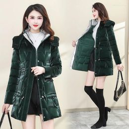 Women's Trench Coats Female Jacket With Zipper For Women Loose Outerwear Middle-aged Elderly Large Size Warm Clothing Mom Winter Fashion