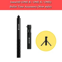 Monopods Insta360 One X2 Bullet Time Bundle Rotation Handle+1/4 Selfie Stick Handheld Monopod for Sport Camera Insta 360 One R Insta360 X