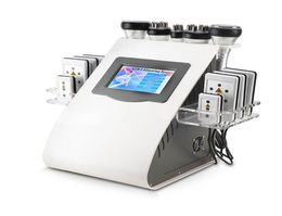 Model 40k Ultrasonic Equipment Liposuction Cavitation 8 Pads Vacuum Skin Care Salon Spa Body Shaping Beauty Machine US EU UK AU4903083