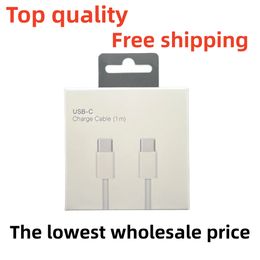 OEM Quality 1m 3FT USB PD 20W 12W Type C to C Super Fast Charging Cords Quick iPhone Charger Cord iPhone Cable for iPhone 14 13 12 11 X Pro Max and Samsung Android phones