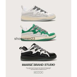 High Bread Sneaker Couple Laviin Shoes Moral Shoe Top Quality Training Mens Thick Gump Designer Soled Colour Rise Contrast Forrest Skateboarding UDDTl