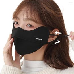 Bandanas Winter 3D Thickened Masks Women Fleece Eye Protection Windproof Dust-proof Driving Cycling Hiking Skiing Sport Facemask