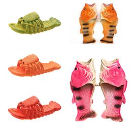 Oran Designer Leather Sandals Summer Flat Shoes Fashion Beach Women's Letter Slippers
