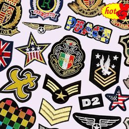 Patch Tactical Italy Black Iron on Navy Letters Military for Clothing Jackets Flags Sew Embroidery Parches Bordados Mochila Para