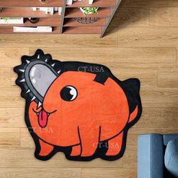 Custom Anime Carpet /rugs Chainsaw Man Pochita for Waterproof Door Mat Kitchen Mat Room Decor Prayer Mat Muslim Non-slip