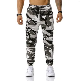 Men's Pants 2024 Fashion Military Camouflage Jeans Male Slim Trend Hip Hop Straight Army Green Pocket Cargo Denim Youth Brand