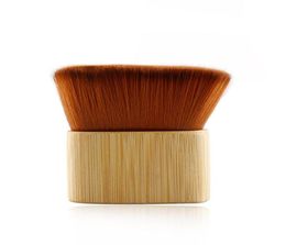 Barber Neck Duster Cleaning Brush Nylon Brush Soft Cleaning Tool Hair Sweep Brush Wood Handle Brown Styling Accessories9709195