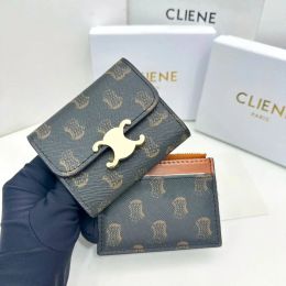 Wallets designer wallet Women Luxury CardHolder ava Designer Wallet id card Coin Purses cowhide Leather fashion Key pouch Card Holders purses chain money Wallets