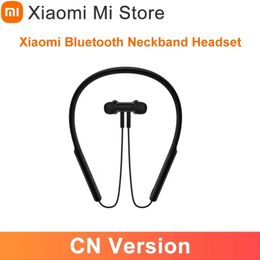 Headphones Original Xiaomi Neckband Bluetooth Headset Hybrid Noise Cancellation Neckband Earphone Magnetic Earbuds