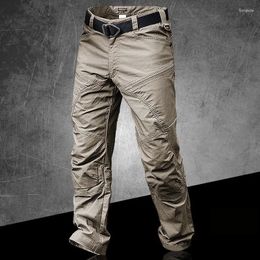 Men's Pants 2024 Summer Cargo Men Khaki Black Camouflage Army Tactical Military Work Casual Trousers Jogger Sweatpants Streetwear