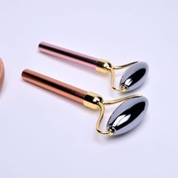 Wholesale Single Head Terahertz Energy Face Stone Roller Anti-aging Facial Roller Massager Beauty Skin Care Tool