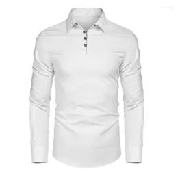 Men's Casual Shirts 2024 Autumn And Winter Fashion Cotton Linen Shirt Long Sleeved