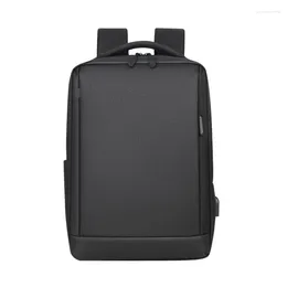 School Bags Men 15.6inch Laptop Backpack For Travel High Quality Male Backpacks USB Charging Bag Teenagers